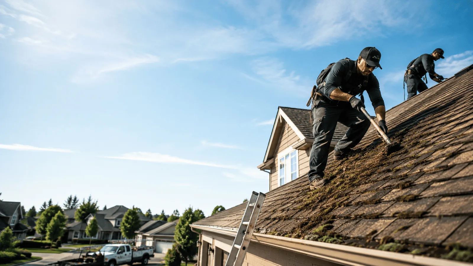 Roof Moss Removal in Mineola, NY near me
